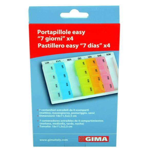 Portapillole Settimanale X4 Easy - immagine 3