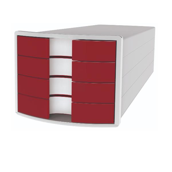 Casset. Implus 4 Cass. Grigio/Rosso