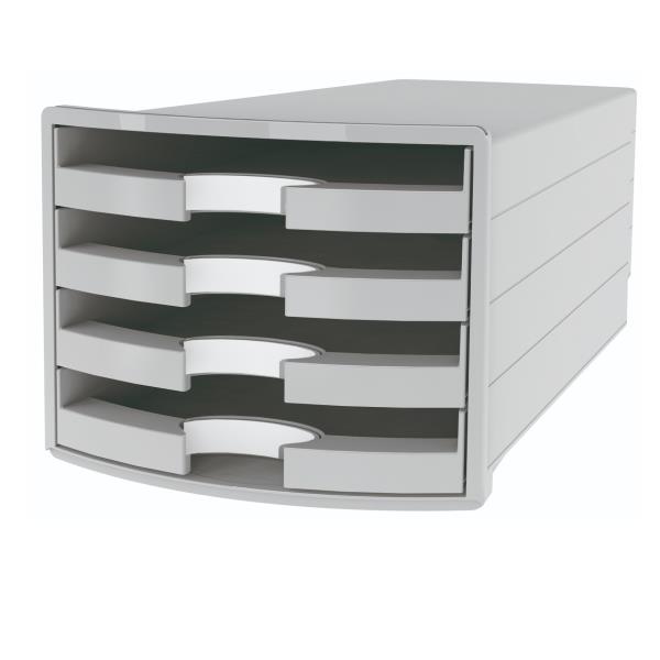 Casset. Implus 4 Cass. Aperti Grigi