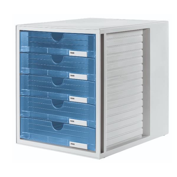 Casset. Systembox 5 Cassetti Trasl - immagine 2