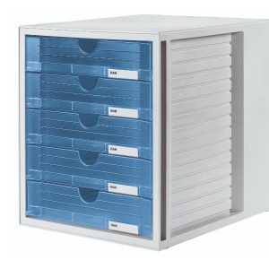 Casset. Systembox 5 Cassetti Trasl