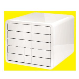 Cassettiera I-Box 5 Cassetti Bianc