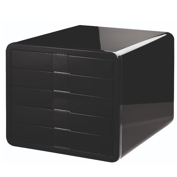 Cassettiera I-Box 5 Cassetti Nera