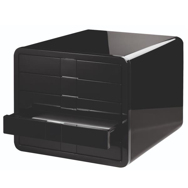 Cassettiera I-Box 5 Cassetti Nera - immagine 3