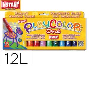 Cf12Tempera Solida Playcolor Col As
