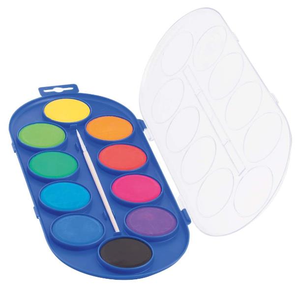 Acquerelli In Scatola Di Plastica - immagine 2