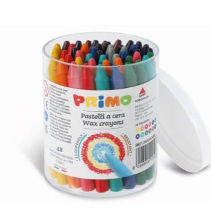 Cf 48 Pastelli Cera 4X12 Colori