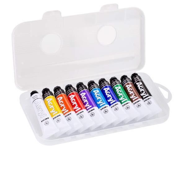 Cf10 Tubetti Alluminio 18Ml Acril - immagine 2