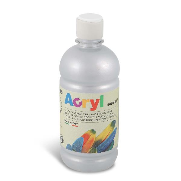 Bott 500Ml Temp Acrilica Argento - immagine 2