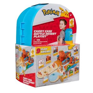 Pkmn Playset Arena Deserto + Pers