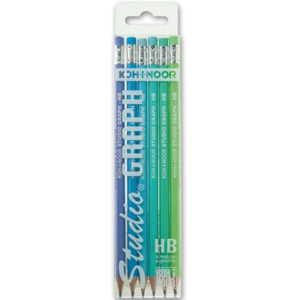 Cf6 Matite Grafite Hb + Gommino Ass - immagine 3