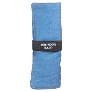 Astuccio Arrotolabile Azzurro Jeans