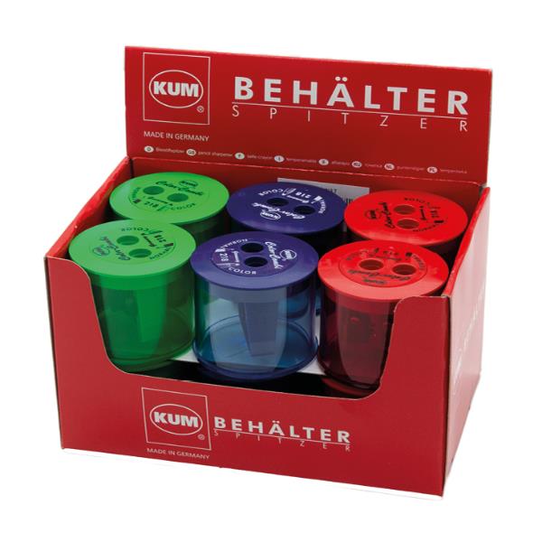 Cf12 Temperamatite 2 Fori + Serbat - immagine 2