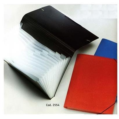 P/Documenti A4 Pp 13 Scomp.ti Blu - immagine 2