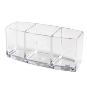 Bicchiere Portapenne 3 Scomp. Trasp