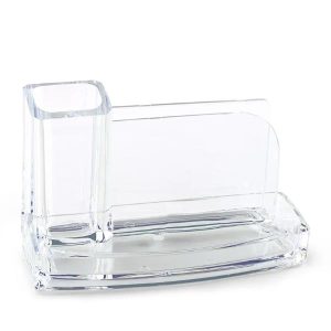 Desk Organizer Acrilico Trasparente