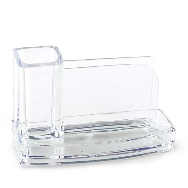 Desk Organizer Acrilico Trasparente