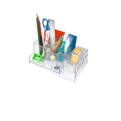 Desk Organizer In Abs Trasparente - immagine 2