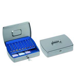 Cassetta Metallo C/Portamonete 4P