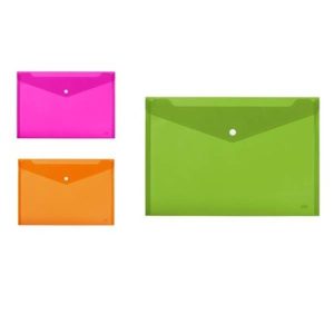 Cf3 Cartellinee A4 Fluo C/Botton