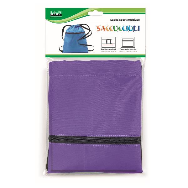 Sacca Sport Zip Basic Fluo - immagine 7