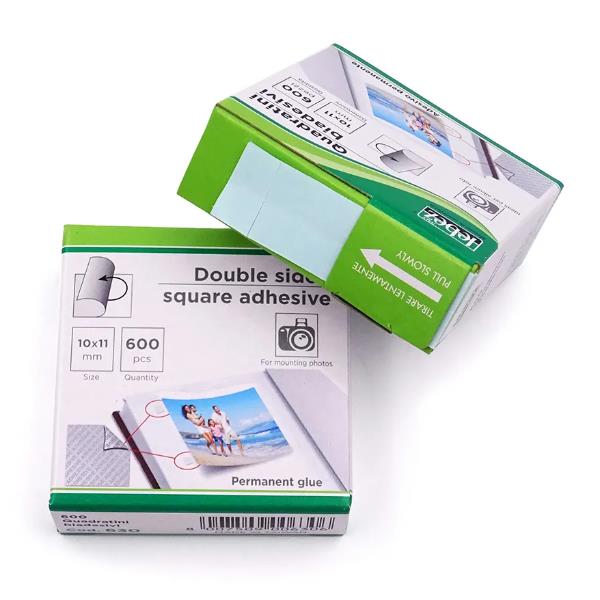 Cf600 Quadratini Biadesivi - immagine 3