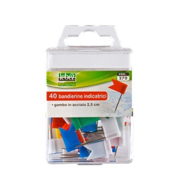 Cf40 Spilli Capocchia Bandierine - immagine 2