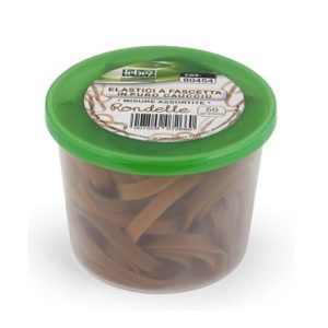 Barattolo Elastici Caucciu 50Gr