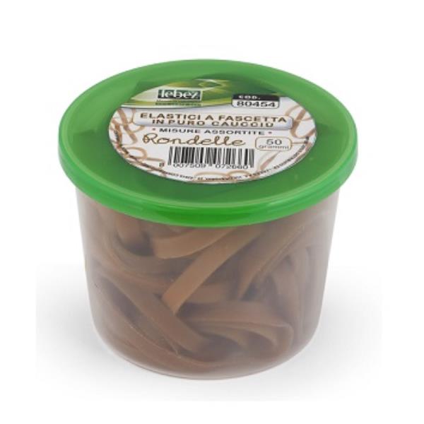 Barattolo Elastici Caucciu 50Gr