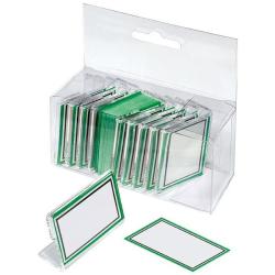 Set 10 Targhette 100 Cartoncini