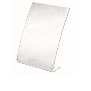 Portadepliant Curvo Acrilico A4