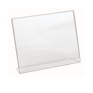 Portadepliant Acrilico 13X18 Orizzo