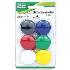 Cf12 Bottoni Magn.30 Mm Blist Ass