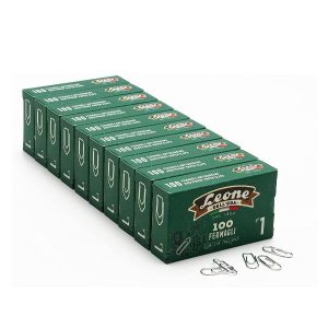 Cf10X100 Fermagli Zincati N1