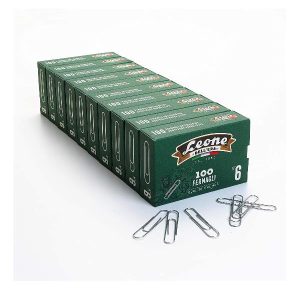 Cf10X100 Fermagli Zincati N6