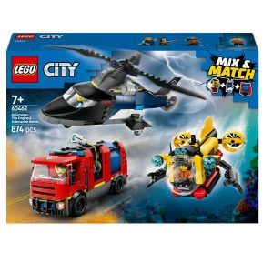 Elicottero, Autopompa E Sottomarino