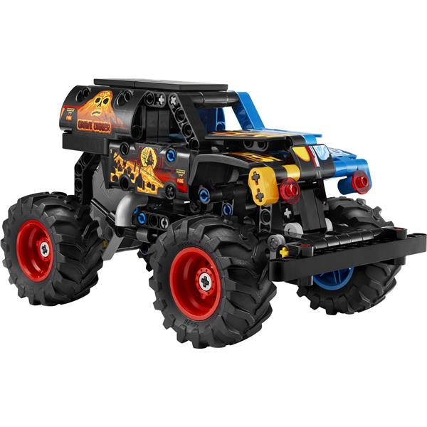 Monsterjamgravedigger Fuocoghiaccio - immagine 3