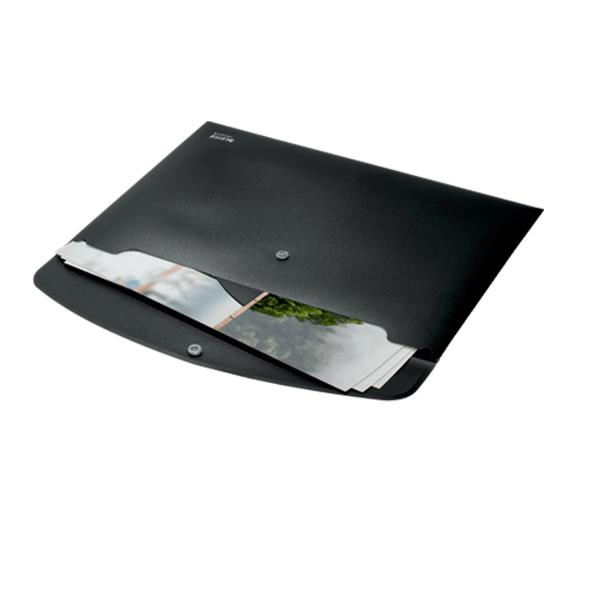 Cf10 Recycle Buste C/Bottone A4 Ner - immagine 3