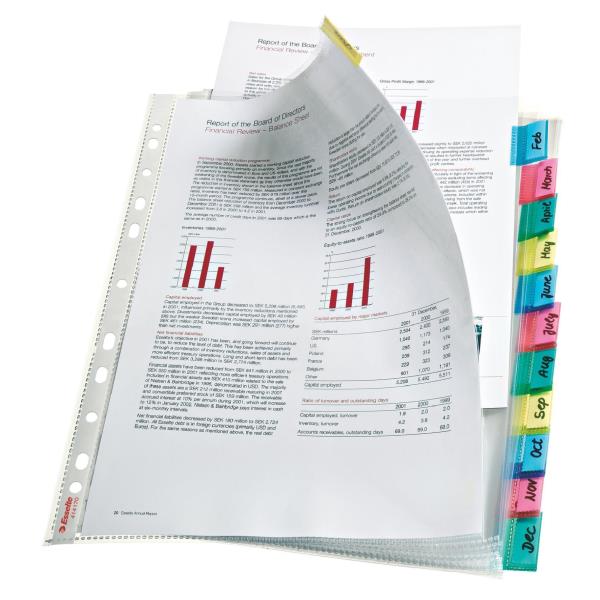 Busta Index A Perf 12 Tasti A4 - immagine 2