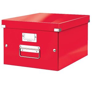 Click Store Scatola M A4 Rossa