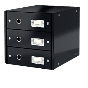 Click Store Casset. 3 Cassetti Ner