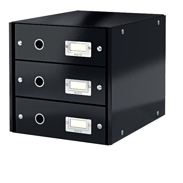 Click Store Casset. 3 Cassetti Ner - immagine 2