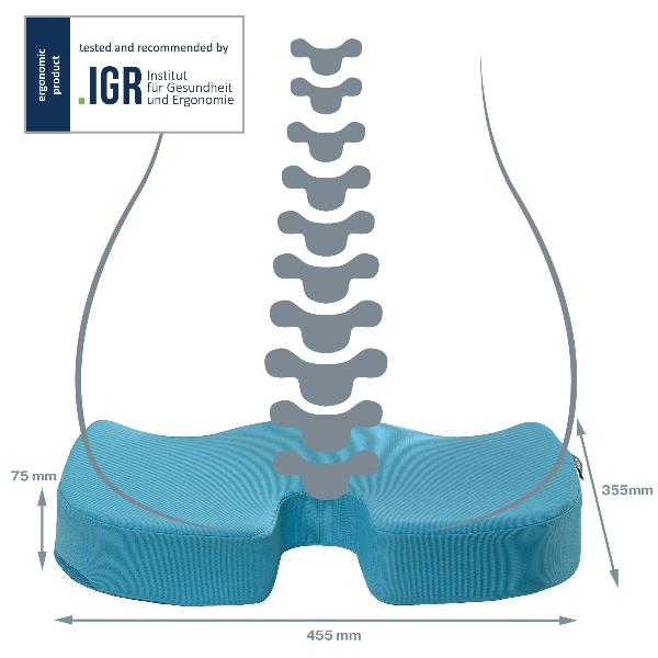 Cosy Ergo Cuscino Ergonomico Blu - immagine 4