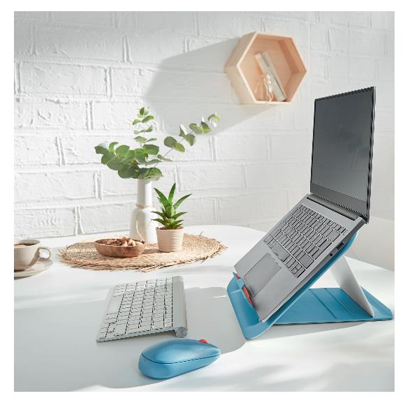 Cosy Ergo Supp. Regol. Laptop Blu - immagine 4