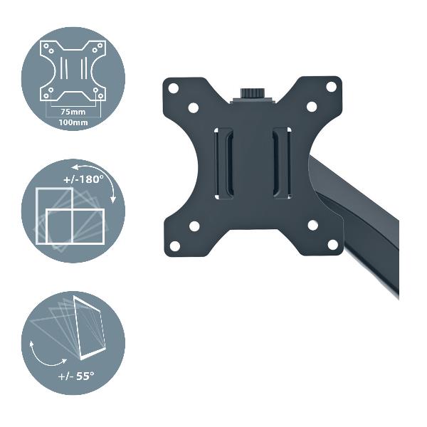 Ergo Braccio Monitor Salvasp. Sing - immagine 7