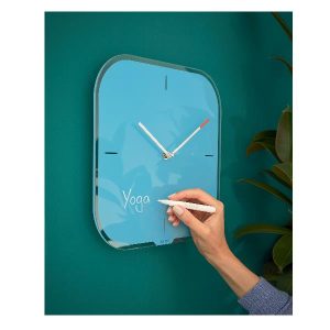 Cosy Orolog. Da Parete In Vetro Blu