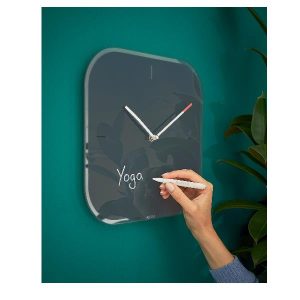 Cosy Orolog. Da Parete In Vetro Gri