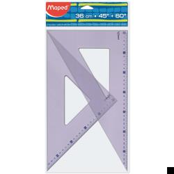 Squadre Coppia Geometric Cm 36