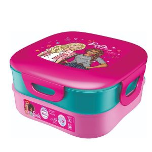 Lunch Box 2 Scomparti Barbie
