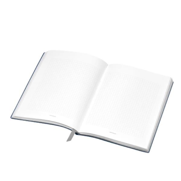 Blocco Note Indaco Quadretti 15X21